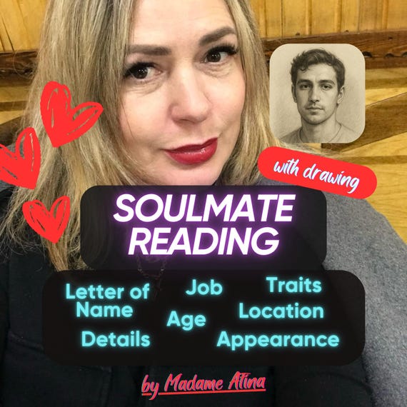 In-Depth Soulmate Drawing and Tarot Reading, Soulmate Reading Sketch, Your Future Partner, Love Connection, Your Future Husband