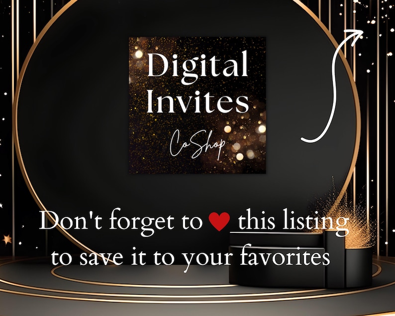 Editable Save the Date Wedding Invitation- Animated Video- Silver Wedding Invite w/ Sparkles- Digital Text Message Invite- Wedding Day