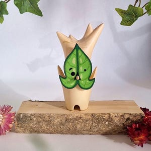 Zelda wooden Korok BOTW TOTK  figure collection, Gift (10cm) Cernus 2