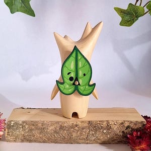 Zelda wooden Korok Wind Waker BOTW TOTK  figure collection, Gift (10cm) Cernus 1