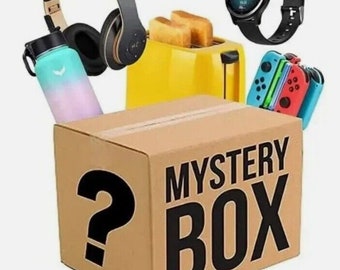 MYSTERY-PAKET. Lot-Überraschungsbox, Ende der Serie, Ausverkauf, Tech-Gadgets.. ..