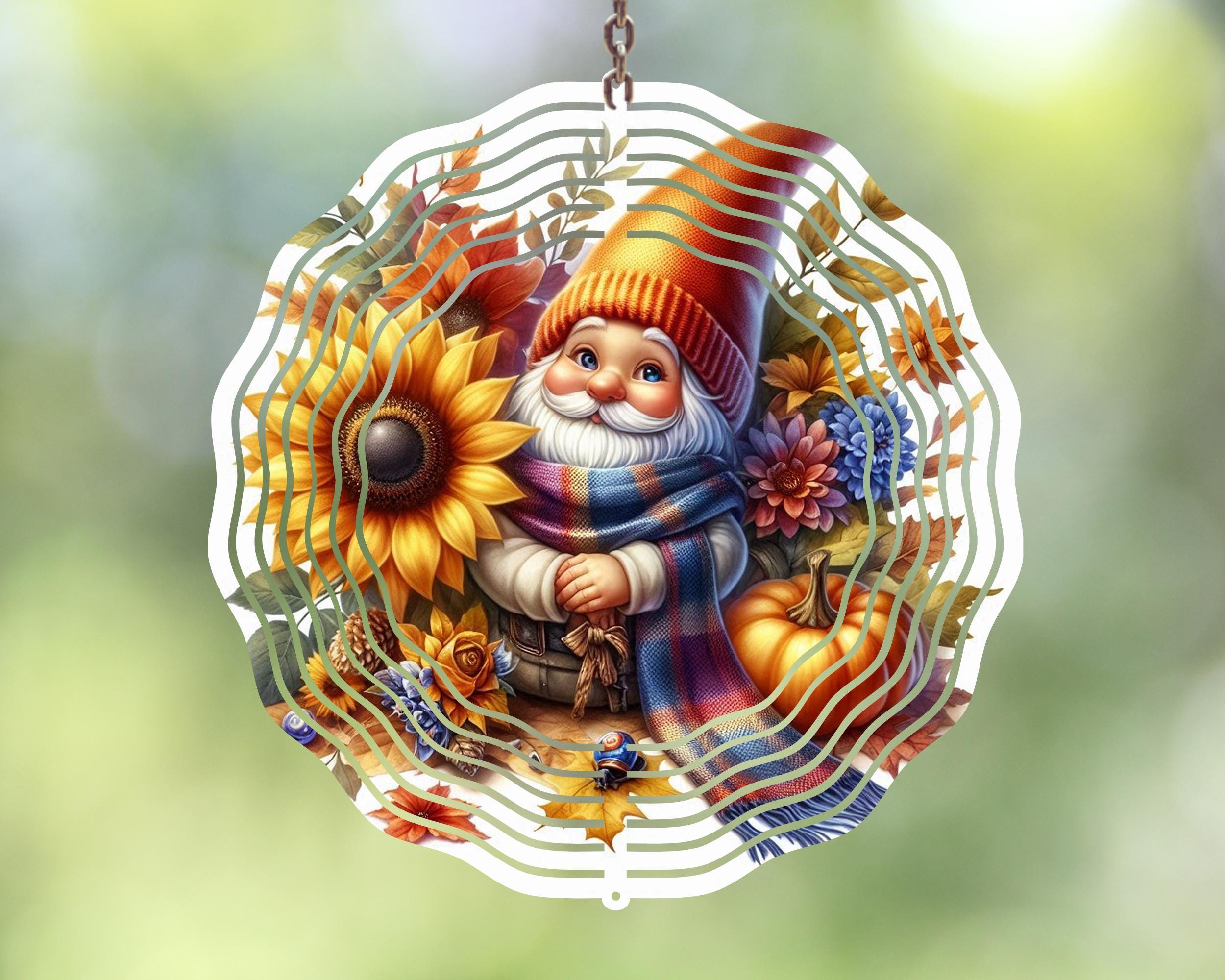Fall Vibes Wind Spinner Bundle, Sublimation Design, Autumn Wind Spinner ...