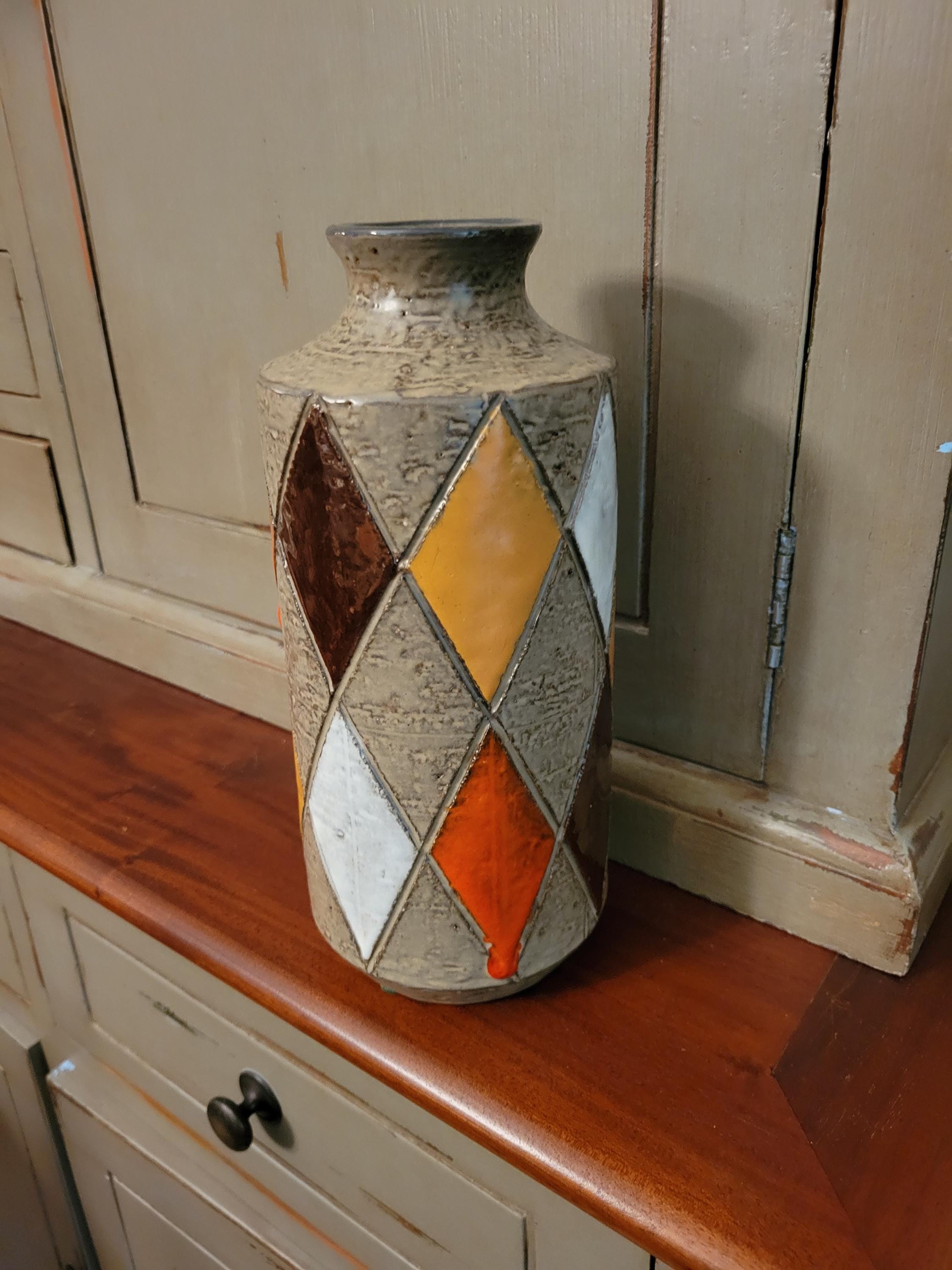 Harlequin Vase - Etsy