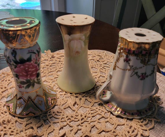 Ceramic Hatpin Containers - image 1