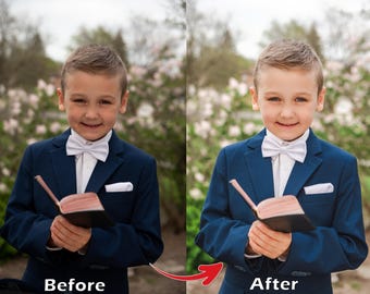 Custom Photo Retouching Service: Skin Smoothing, Color Correction