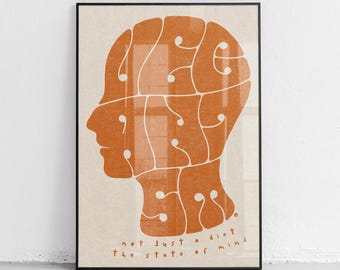 Veganism: Not just a diet, the state of mind - Poster