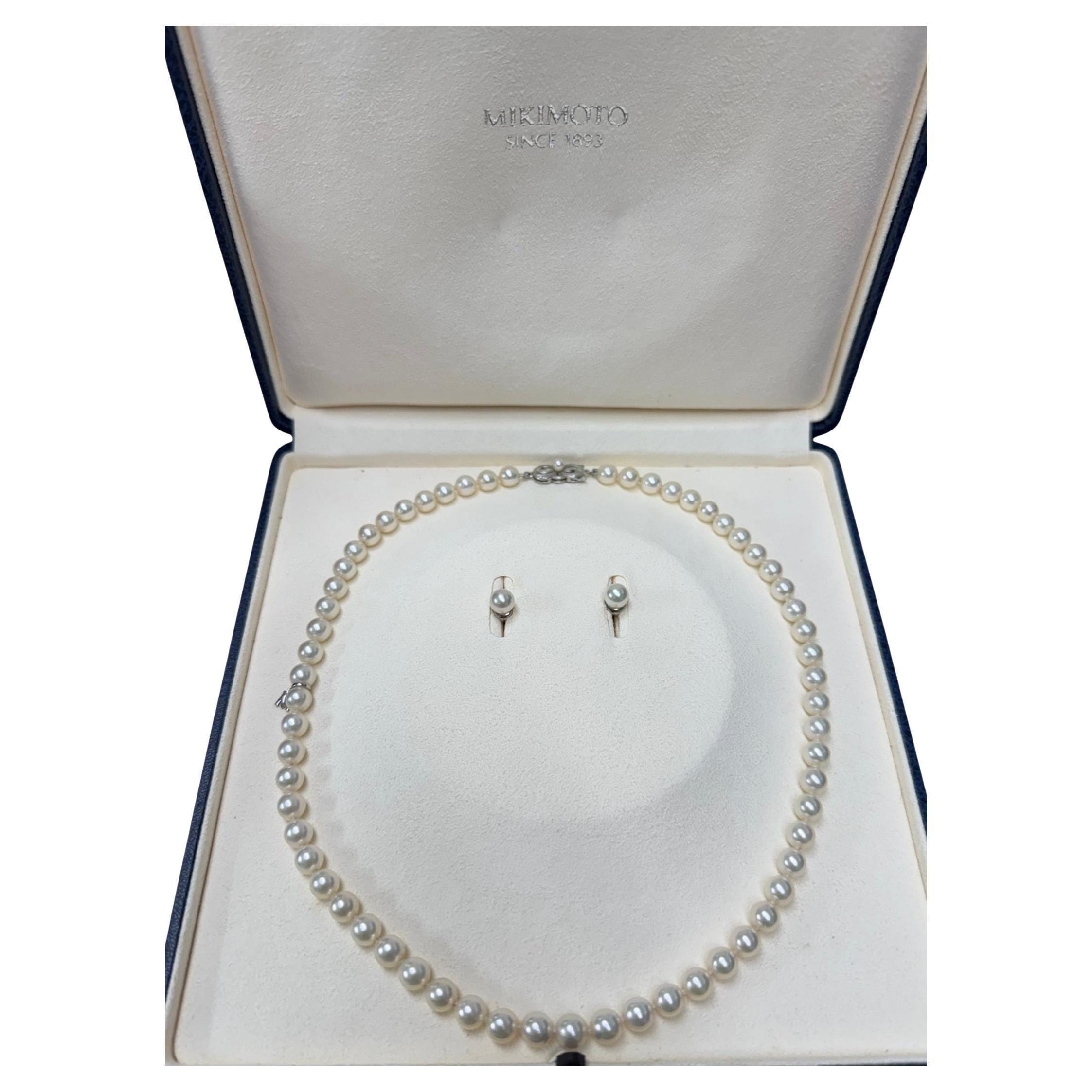 Mikimoto pearl set - Etsy 日本