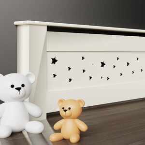 Bespoke handmade custom children's radiator cover (Farrow and Ball custom colour range) Unique MDF