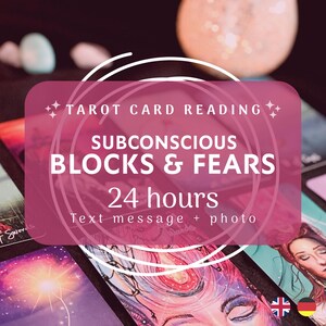 Tarot: ¡Superando bloqueos y miedos inconscientes! Disposición detallada. ¿Qué resistencias te están frenando? ¿Cómo puedes superarlos?