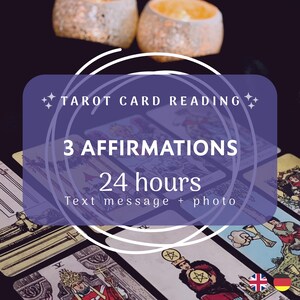 ¡Logra metas con afirmaciones de las cartas del Tarot! Lectura de cartas para el amor, la carrera y tu desarrollo. 3 afirmaciones de éxito
