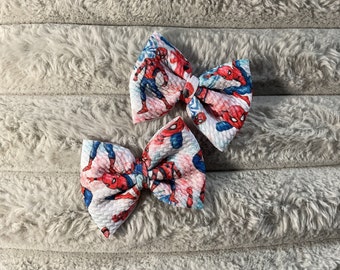 Spider-man Piggy Bows