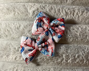 Spider-man Piggy Bows