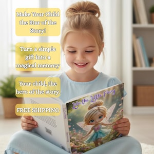 Personalisiertes Kinder Märchenbuch: Name & Charakter 32 Seiten Buch Bild 1