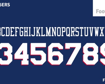 NBA Philadelphia 76ers 2023 Font