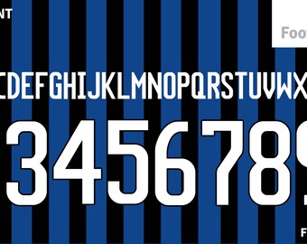 Inter Milan 2011-2012 Font