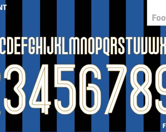 Inter Milan 2007-2009 Font