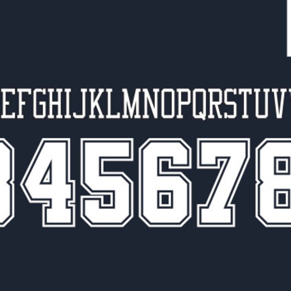 NFL Dallas Cowboys 2023 Font