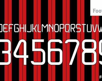 AC Milan 2012-2014 Font