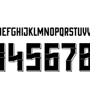 Germany Euro 2024 Font image 1