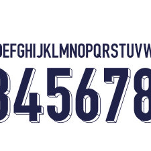 England Euro 2024 Font