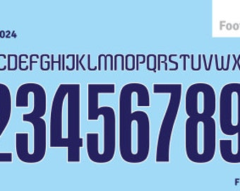 Uruguay Copa America 2024 Font