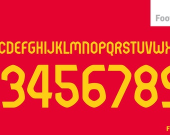 Spain Euro 2024 Font