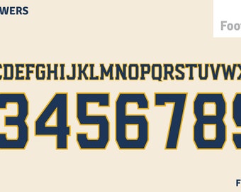 MLB Milwaukee Brewers 2023 Font