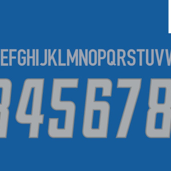 NFL Detroit Lions 2023 Font