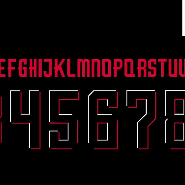 MLB Cincinnati Reds 2023 Font