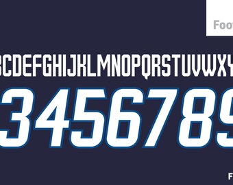 NHL Winnipeg Jets 2023 Font