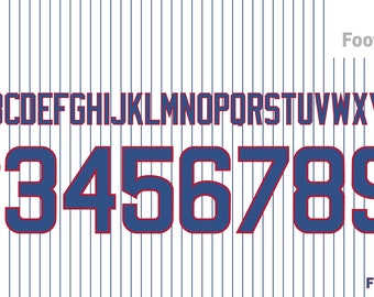 MLB Chicago Cubs 2023 Font