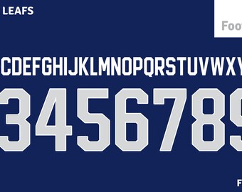 NHL Toronto Maple Leafs 2023 Font