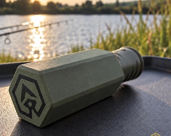 BivvyLab SharpShield Hook Sharpener Cover – Anti-Roll Carp Fishing Accessory – Glow-in-the-Dark Option