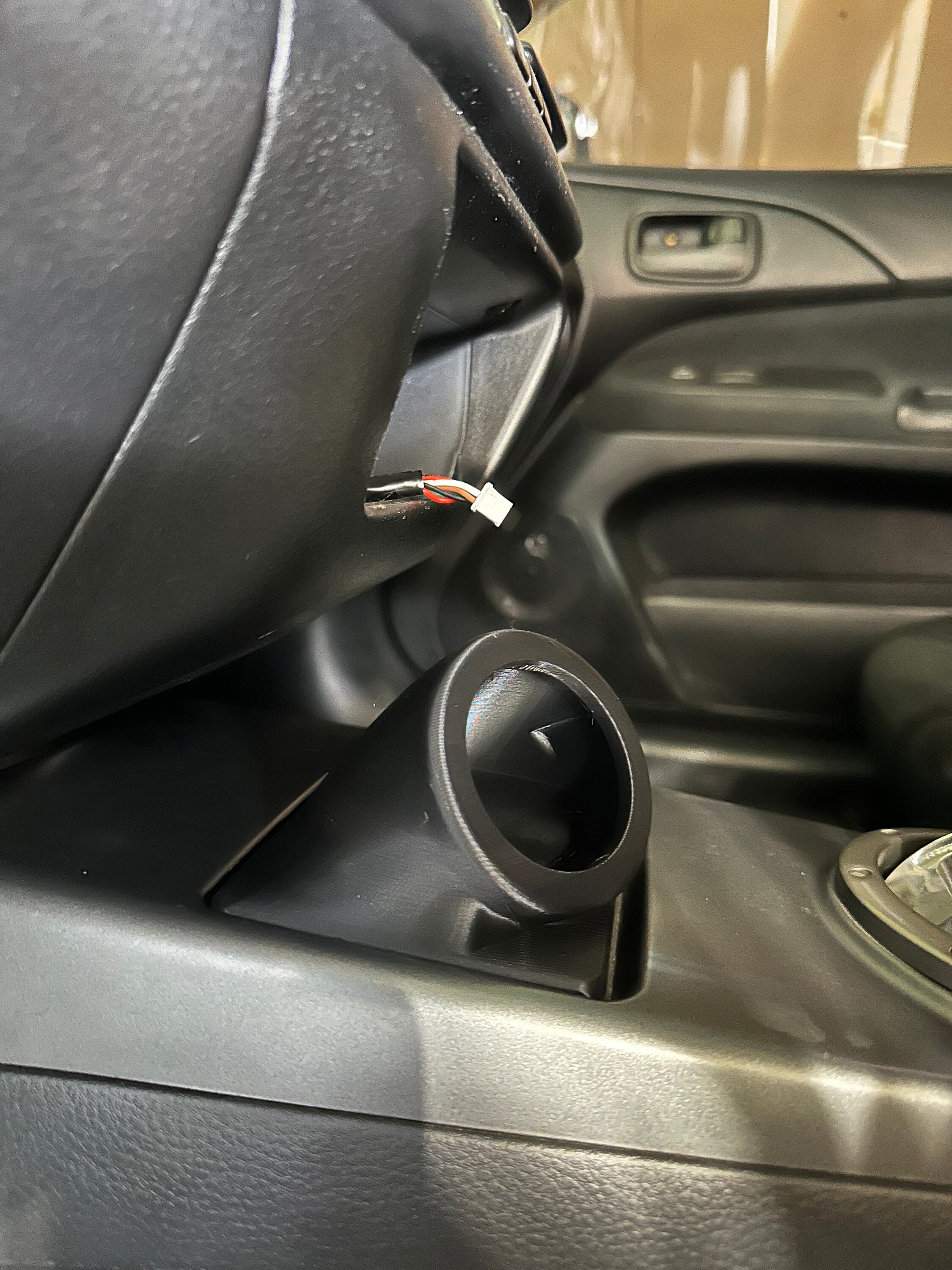 Single 52mm Ashtray Pod For Mitsubishi Lancer Evo 7 8 9 - Direct Fit LHD Or RHD 3 thumbnail image