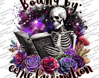 Skull Book PNG, eerie fascination sublimation designs, Reading digital design, clip art downloads, instant graphic, skull book lover png