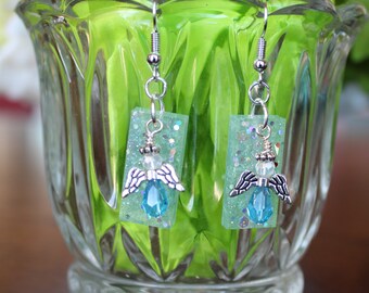 Angel earrings