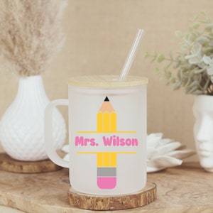 Personalized Teacher Name Coffee Cup , Personalized Teacher Tumbler, Customized Teacher Gift, Teacher Appreciation Gift