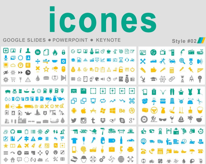Personalized Icons for Powerpoint, Ppt Recolorable Icons, Recolorable ...