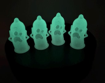 Mini Glow in the Dark Ghost Condoms -  Halloween Decor – Funny Ghost Miniatures for Spooky Bachelorette Party, Haunted Shelf, or Gag Gift