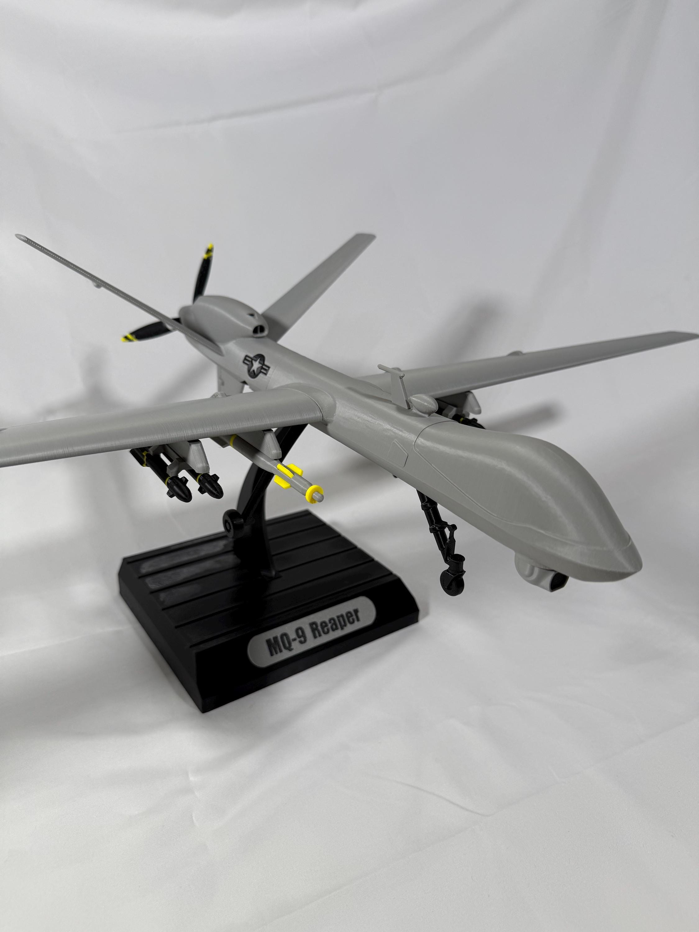 Mq Reaper Drone Plane Price MQ-9 UAV Scale Predator Of Fiberglass