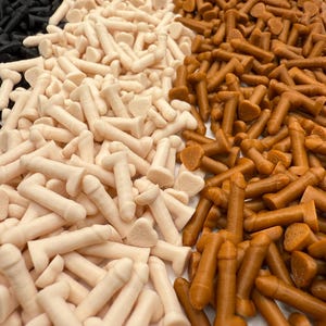 Micro Weenies – Mini Penis Gag Gift for Bachelorette & Hen Party Fun Pranks | Naughty Adult Table Scatter | Favor Fillers (pun intended)