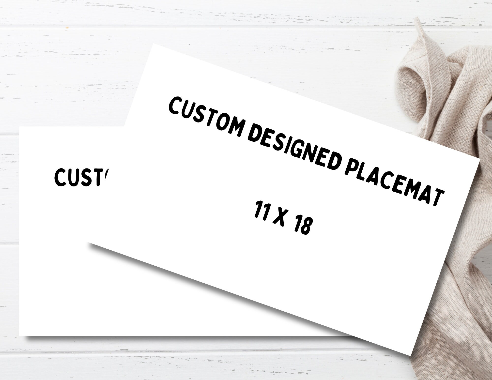 Personalized Paper Placemats. CUSTOM Paper Placemat PERFECT for Parties
