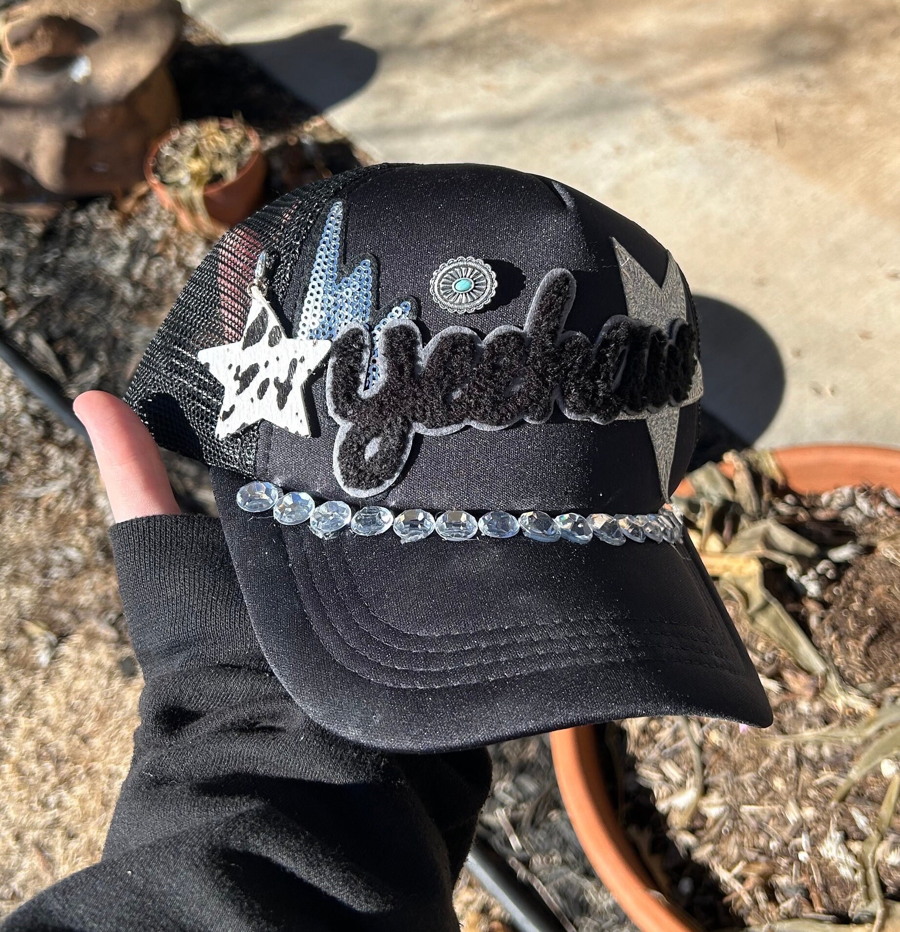 Yeehaw Trucker Hat - Navy main image 0