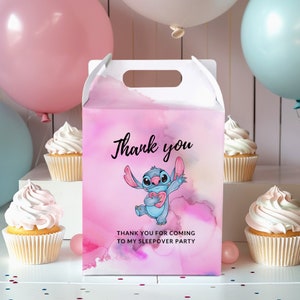 Personalisierte Themed Kinder Party Box Geschenk Tasche Favor