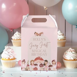 Personalisierte Themed Kinder Party Box Geschenk Tasche Favor