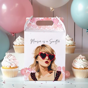Personalisierte Themed Kinder Party Box Geschenk Tasche Favor