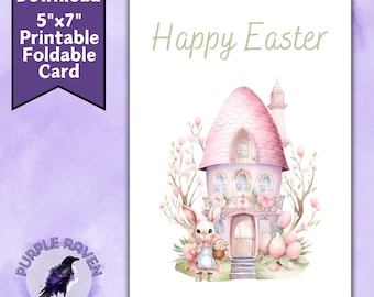 Frohe Ostern Karte, digitale Osterkarte
