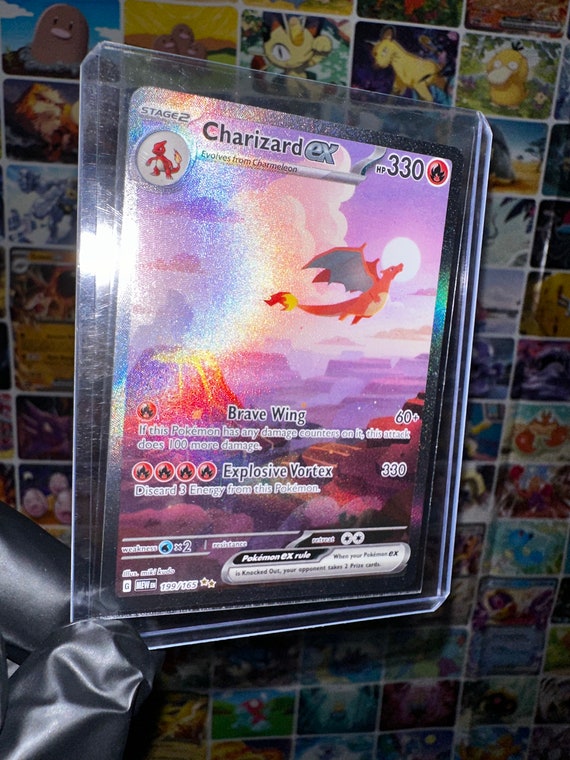 Charizard Art Illustration Rare Pokemon 151 Set - Etsy Charizard Art Illustration Rare Pokemon 151 Set - Etsy