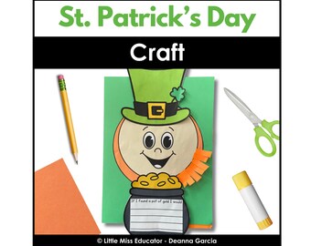 St. Patrick's Day Leprechaun Craft | Preschool, Pre-K, Kinder