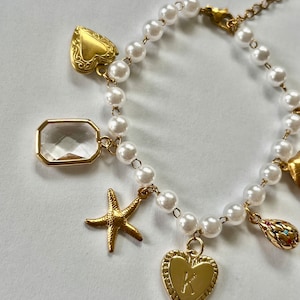 Progetta il tuo braccialetto con ciondoli in oro personalizzato Progetta il tuo braccialetto con ciondoli in oro immagine 3